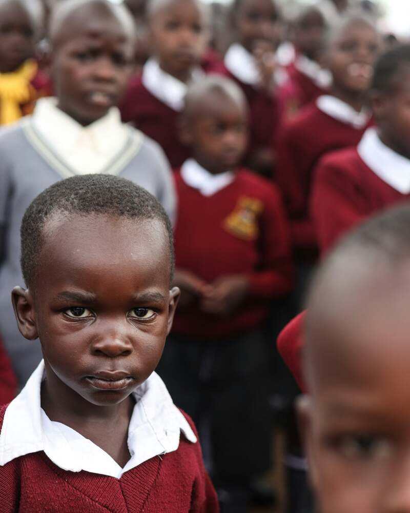 Children in a community setting